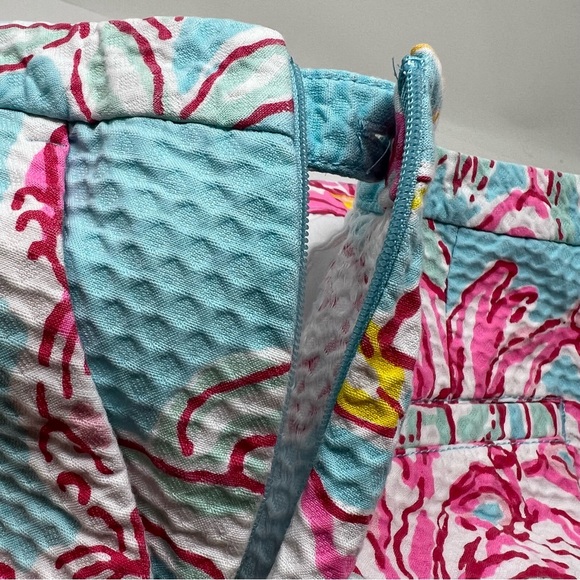 NEW LILLY PULITZER ADIE “BREAKWATER BLUE” LOLITA SHORTS - Picture 6 of 12